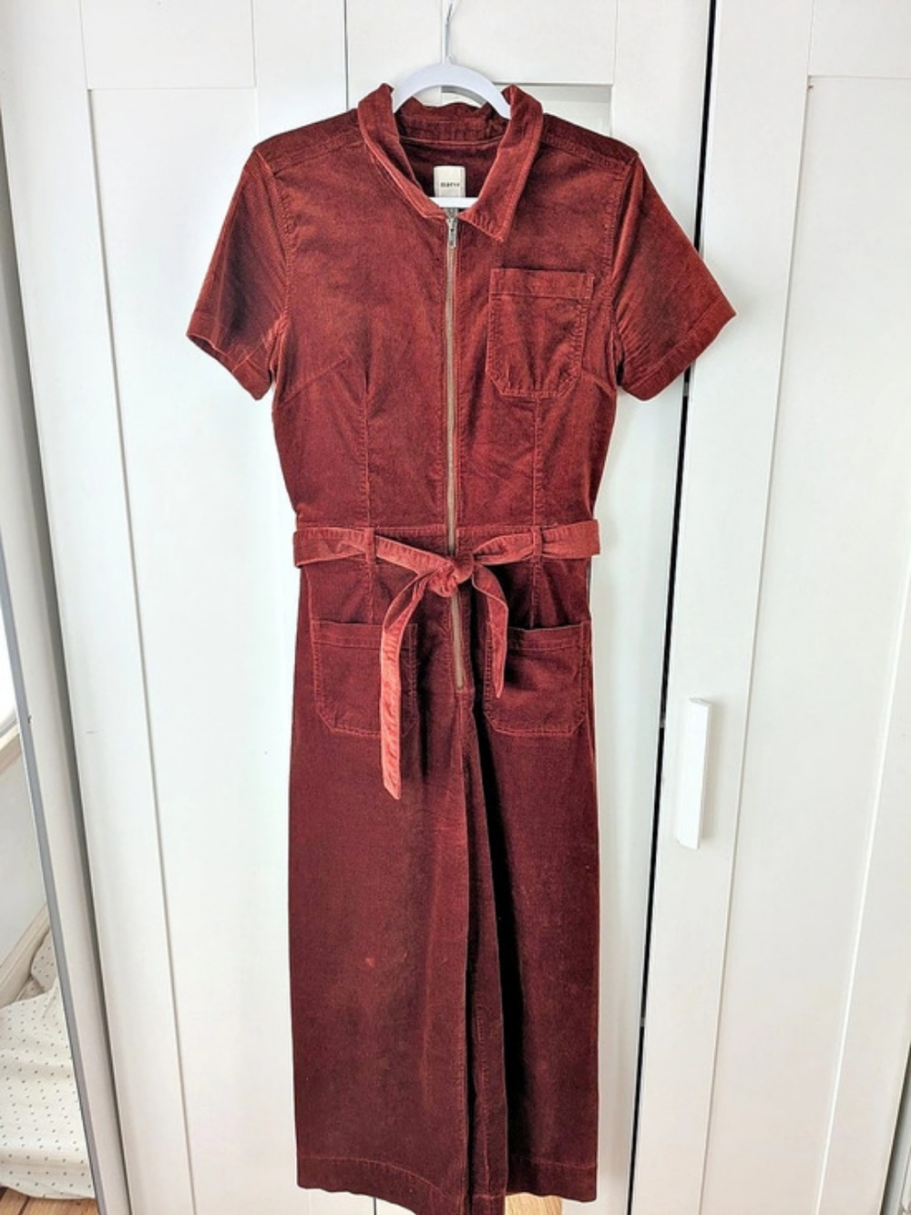 Maeve The Colette Weekend Jumpsuit: Corduroy Edition Brown Size 12